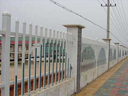 PVC社區(qū)護欄